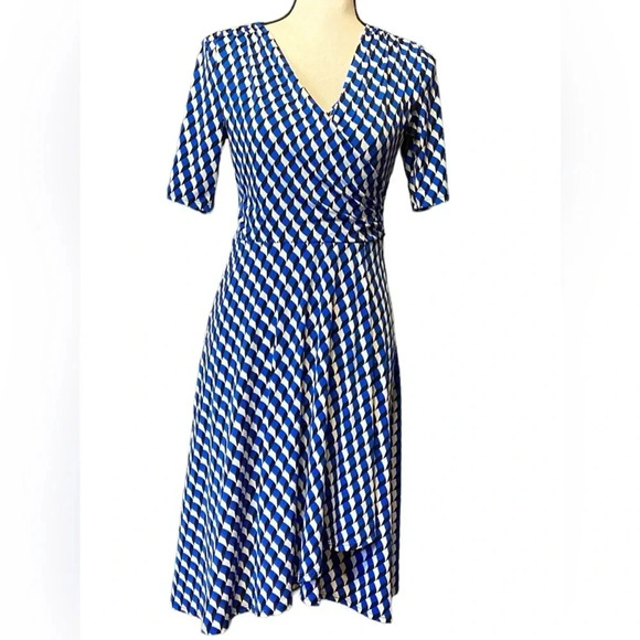 🌺 Clues New York collections geometric pattern dress 🌺 - Picture 1 of 6